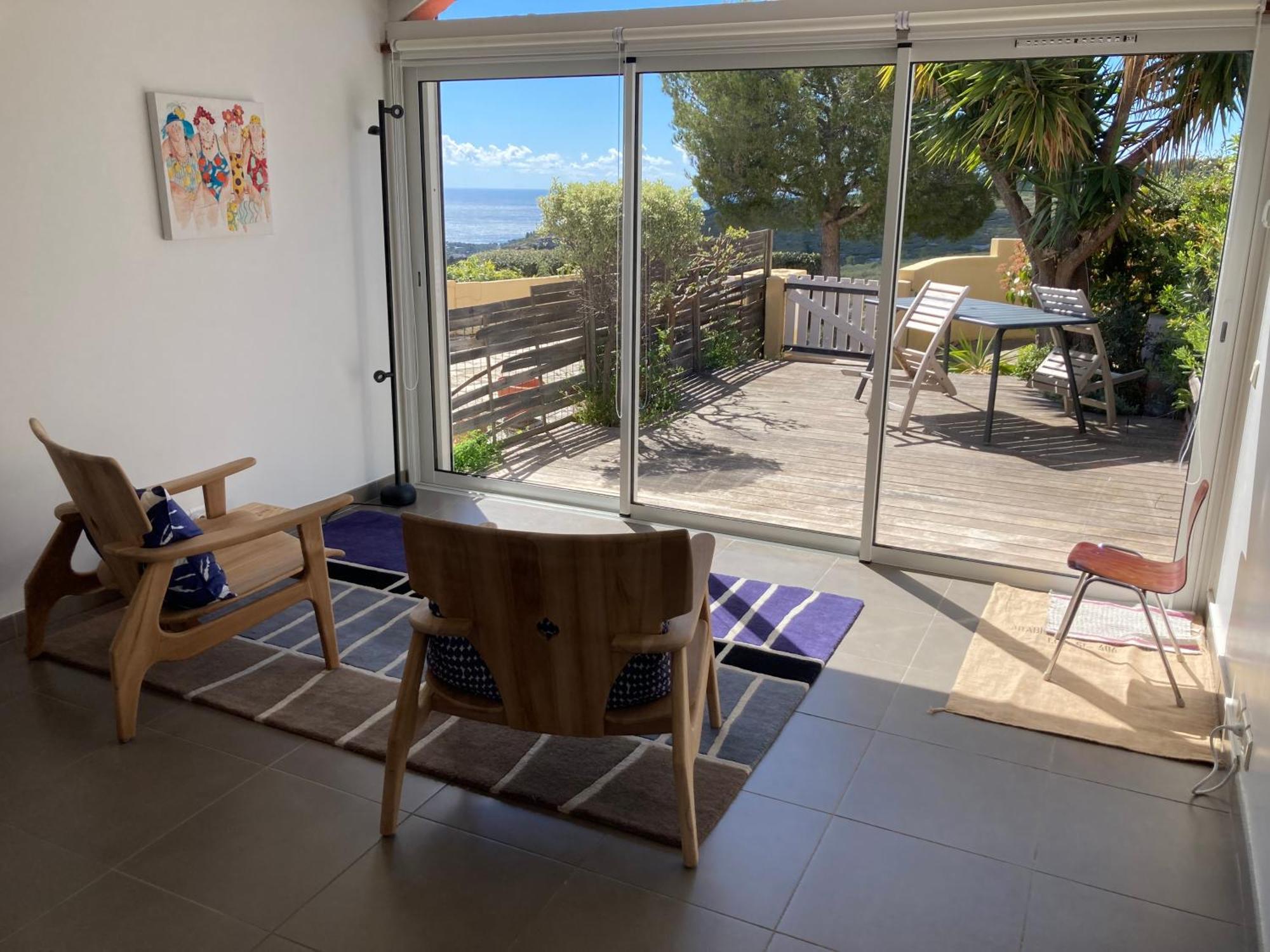 Apartament Le Cap - Bungalow Vue Mer Et Colline - Hauteur De Cassis Zewnętrze zdjęcie